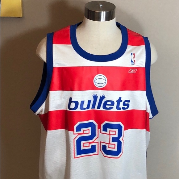 michael jordan bullets jersey
